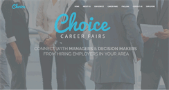 Desktop Screenshot of choicecareerfairs.com